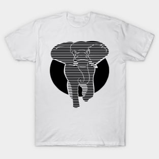 elephants art T-Shirt